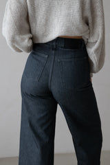 Jeans Culotte Dark Grey