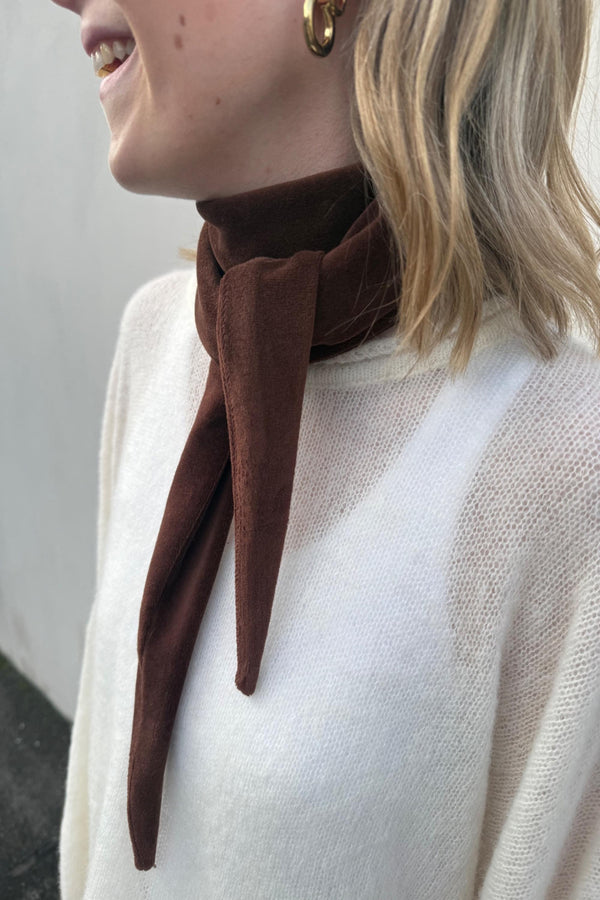 Mini Scarf Nicki Chocolate