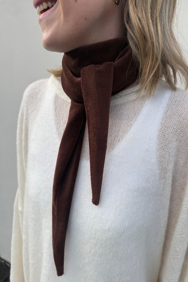 Mini Scarf Nicki Chocolate