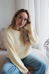 Strickpullover Butter Yellow
