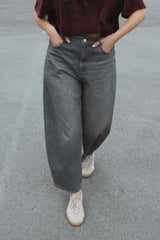O-Shape Jeans Grey