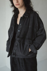 Denim Jacket Ash-Black ANNI