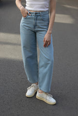 O-Shape Jeans Light-Blue