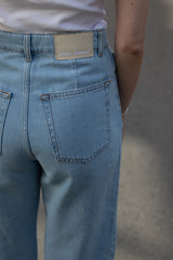 O-Shape Jeans Light-Blue