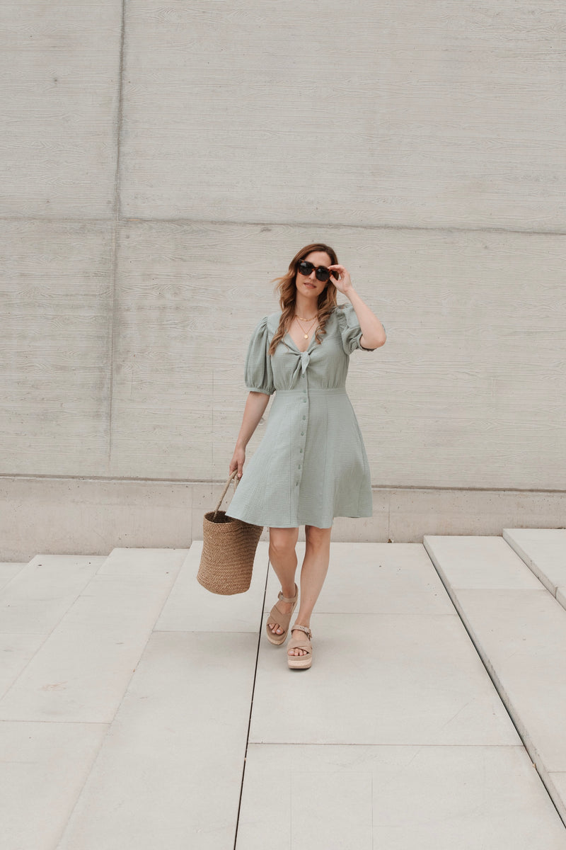 White Muslin Dress