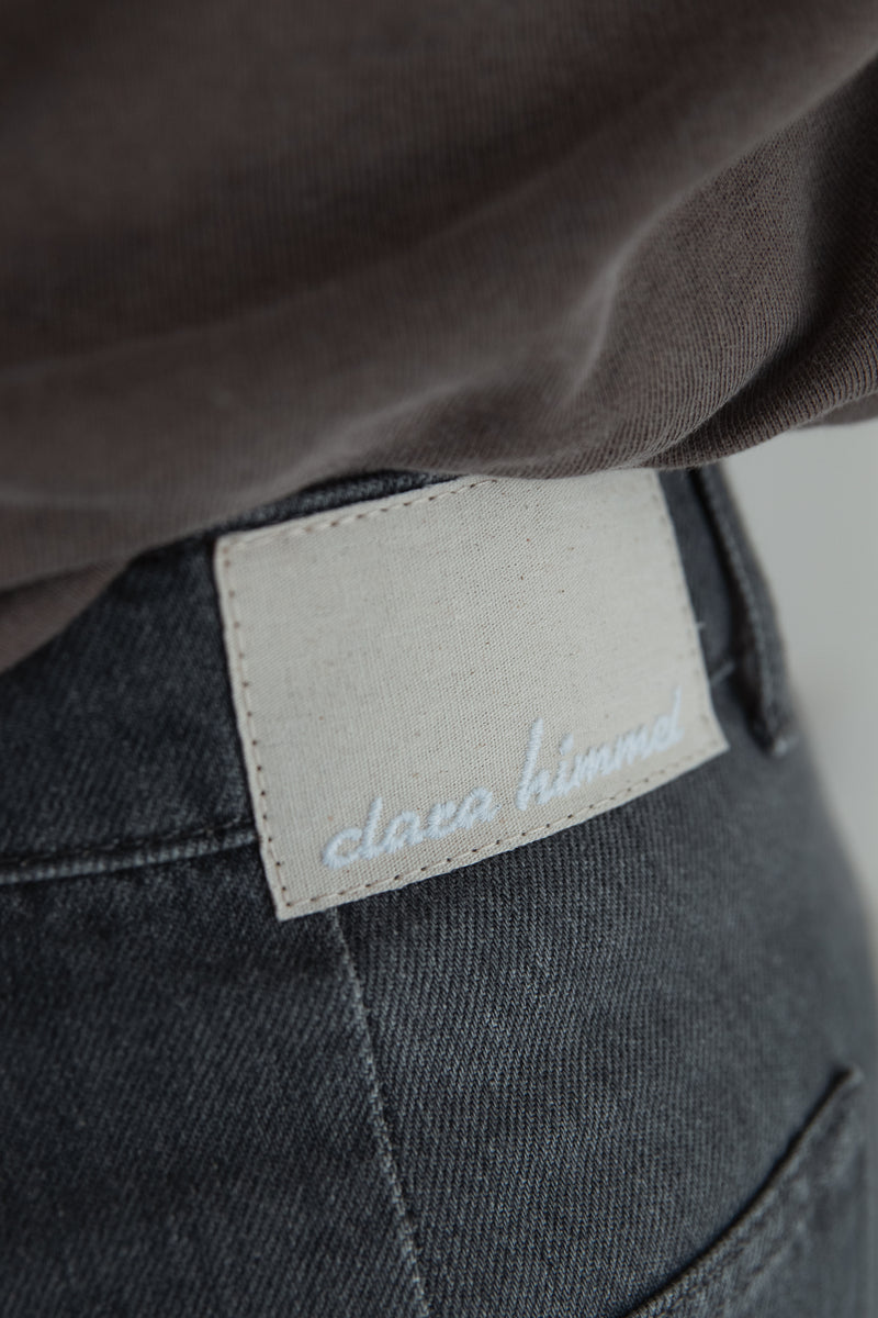 O-Shape Jeans Grey