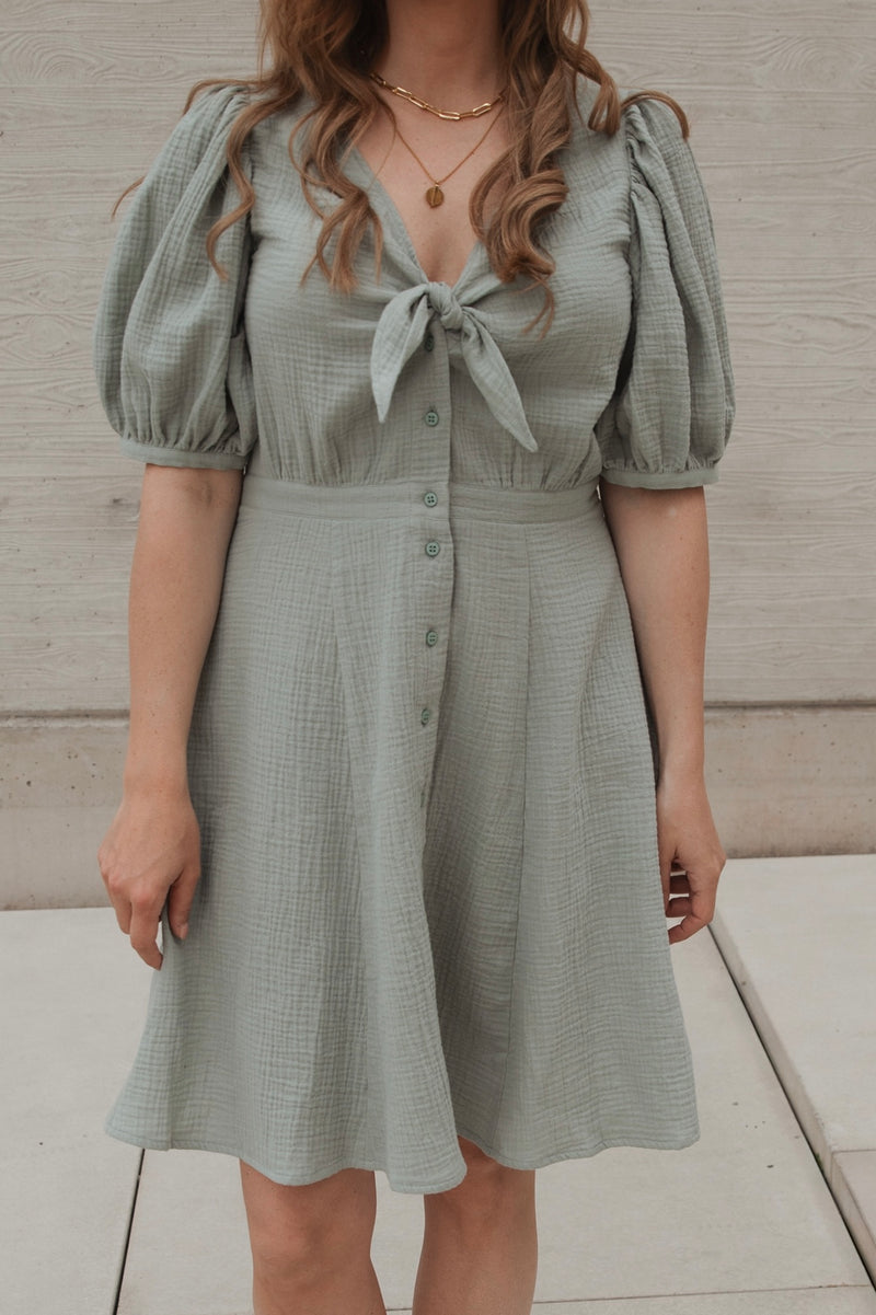 White Muslin Dress