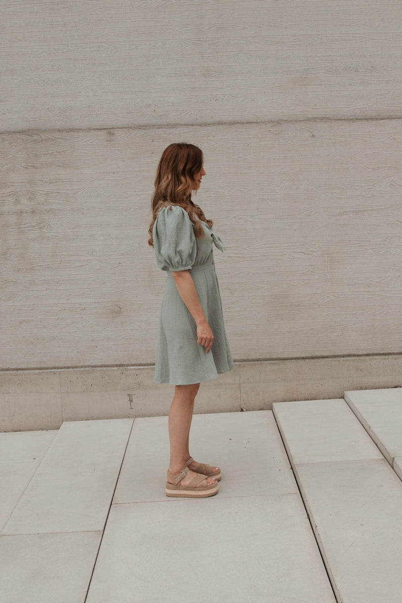 White Muslin Dress