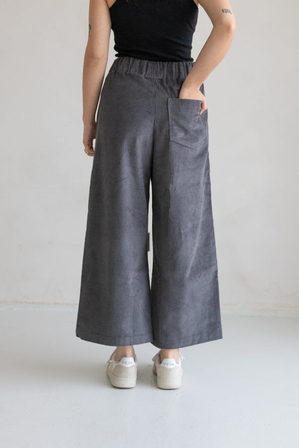 Cord-Culotte Grau AGNES