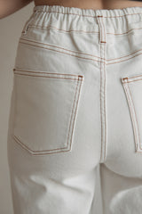 Mom-Jeans Off-White