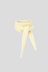 Nachhaltiges Mini-Halstuch in Butter Yellow – fair produziert – Clara Himmel