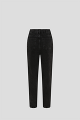 Mom-Jeans Ash-Black ELANI