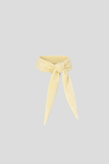 Mini-Halstuch in Butter Yellow – fair produziert in Deutschland – Clara Himmel