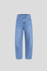 O-Shape Jeans Mid-Blue