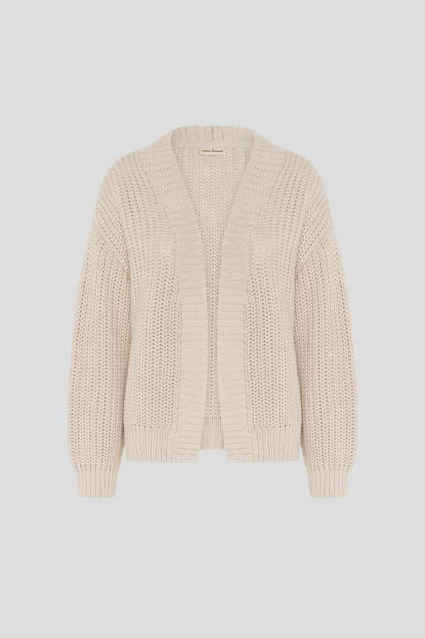 Strickjacke Cream