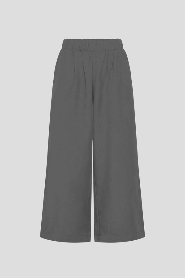 Culotte aus Tencel Dark Grey