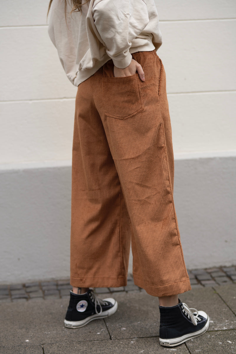 Cord-Culotte Tabacco AGNES