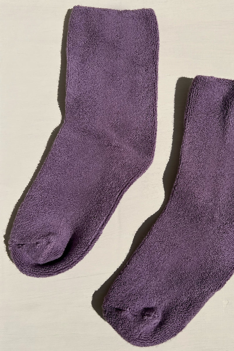 Cloud Socks Plum
