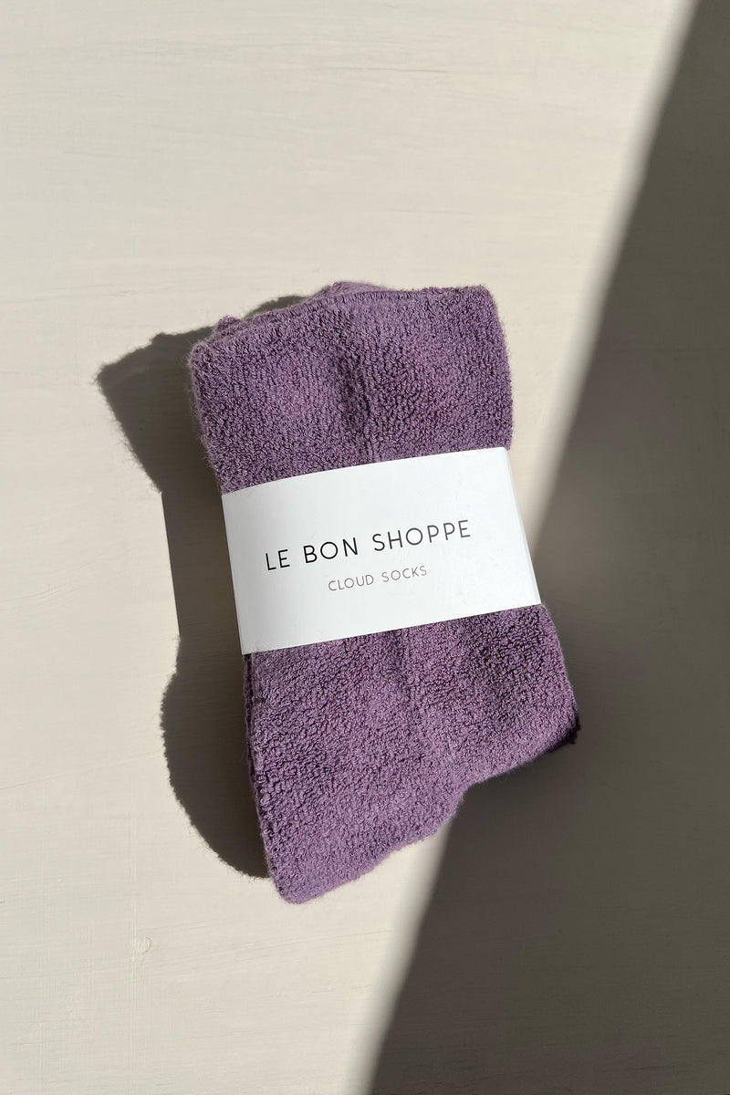 Cloud Socks Plum