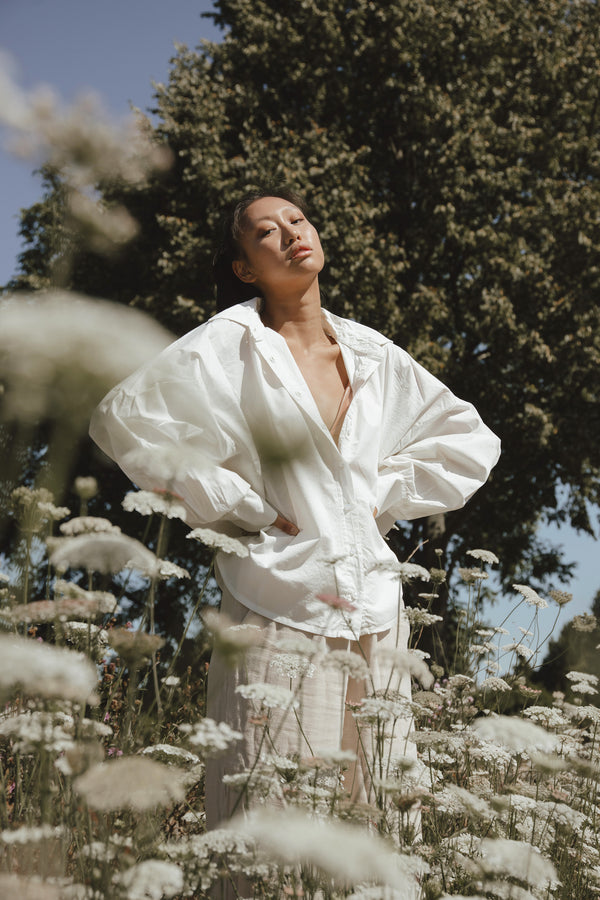 Bluse Off-White CAMILLA