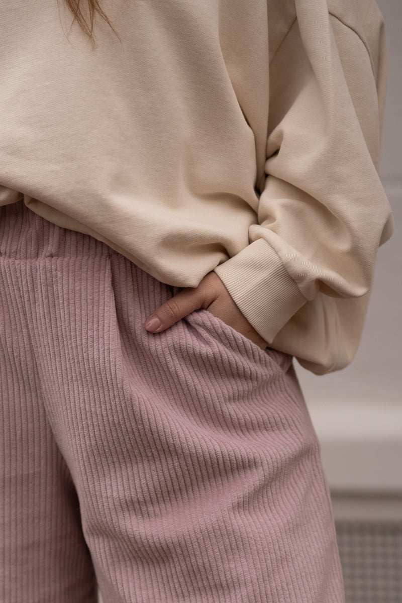 Corduroy Culotte Lilac AGNES