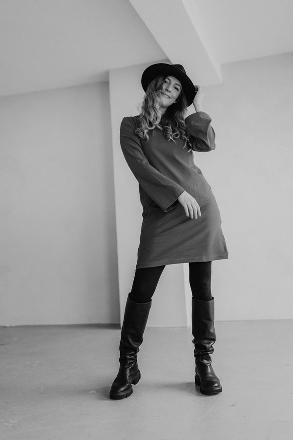 Kleid Schwarz LOVE