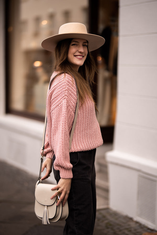 Chunky Knit Rose ALVA