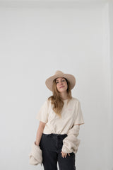 Oversize T-Shirt Ivory LOVE