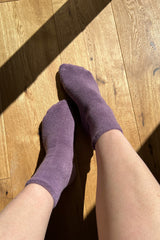 Cloud Socks Plum