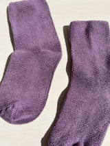 Cloud Socks Plum
