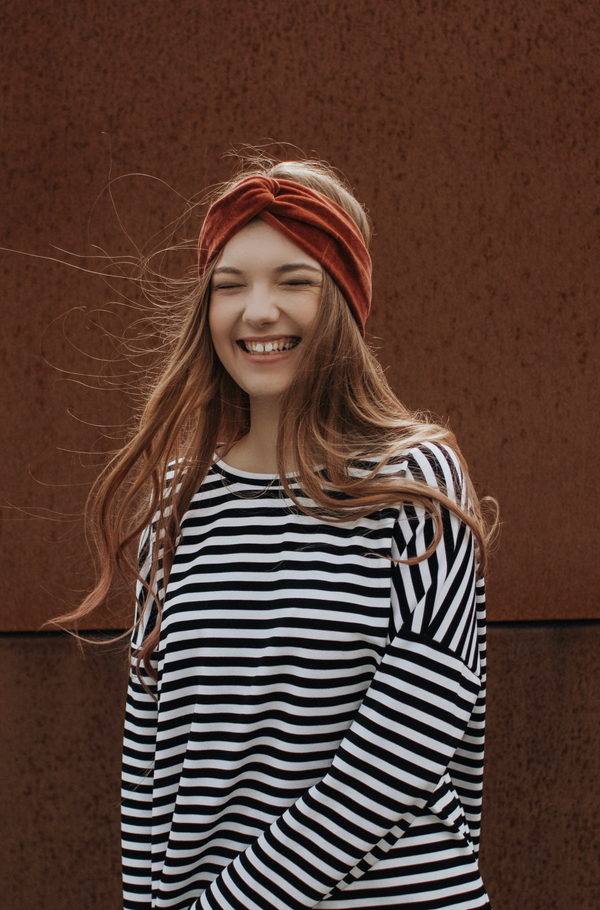 Stirnband Nicki Terracotta