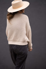 Strickjacke Cream