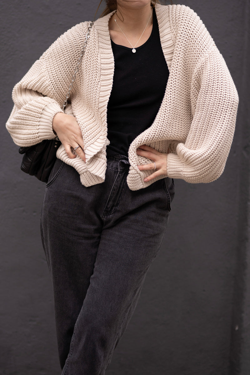 Cardigan Cream MERCI