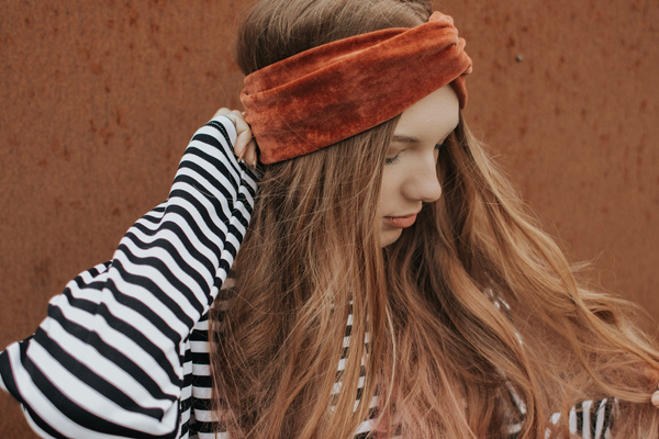 Stirnband Nicki Terracotta