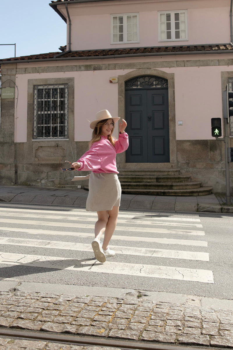 Sweater Faded-Pink  MALI