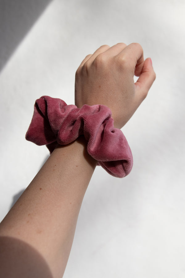 Nicki scrunchie Rosy Pink RIA