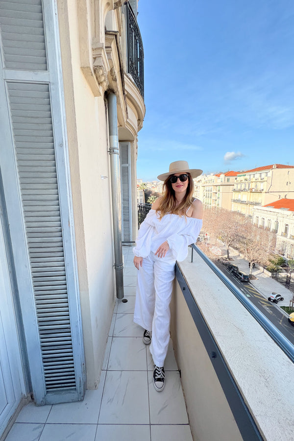 Bluse Weiß GRETA