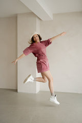 Nicki-Shorts Rosy Pink NAOMI