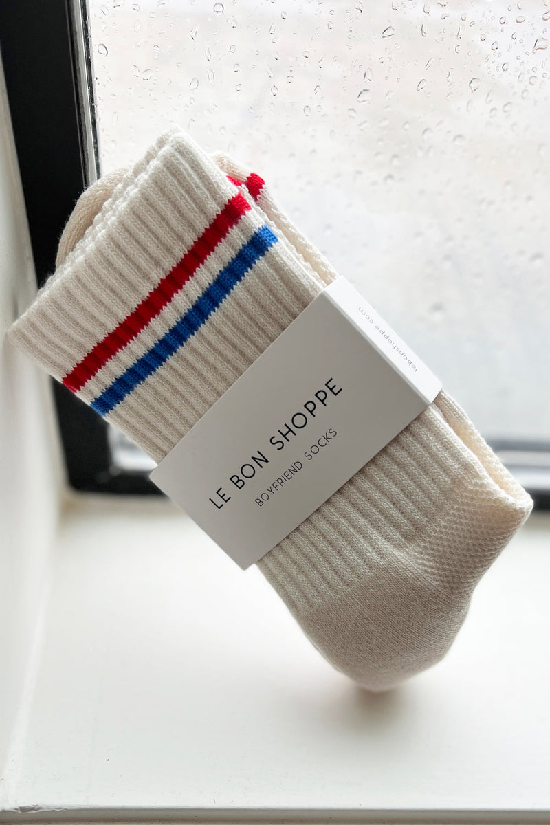Boyfriend Socks Milk