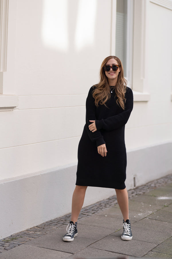 Knit-Dress Black OTTO
