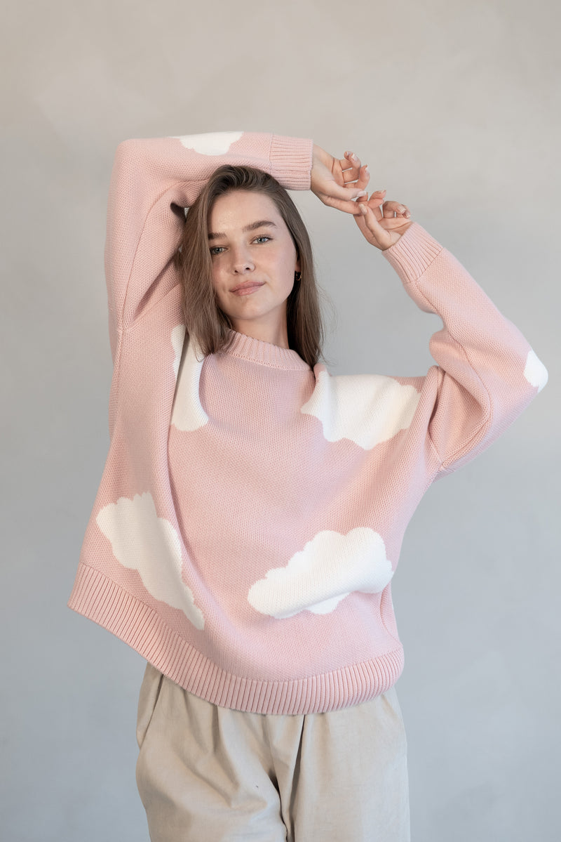 Sweater Pink CLOUD – Clara Himmel