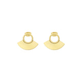 MOONSUN EARRINGS GOLD PLATED