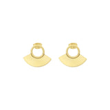 MOONSUN EARRINGS GOLD PLATED