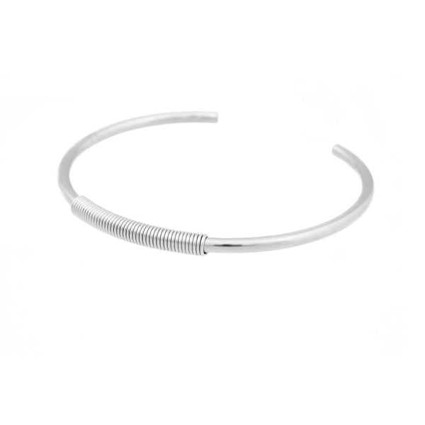 SPIRAL BRACELET SILVER