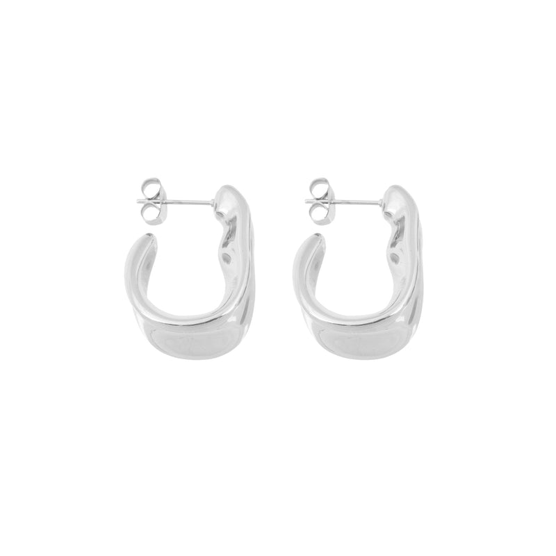 DENT EARRINGS SILVER