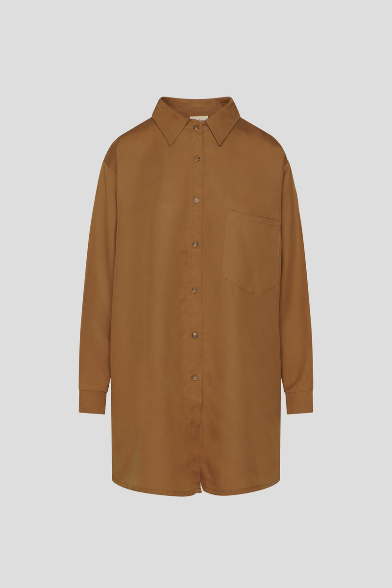 Hemdkleid Tabacco PABLO