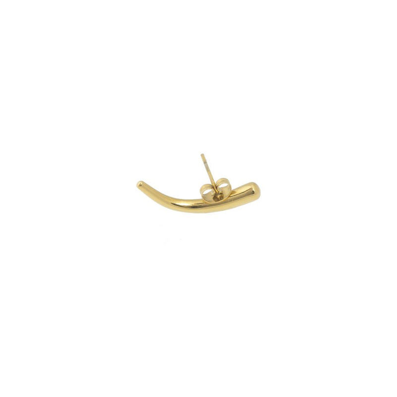 Ear studs gold GLITTER