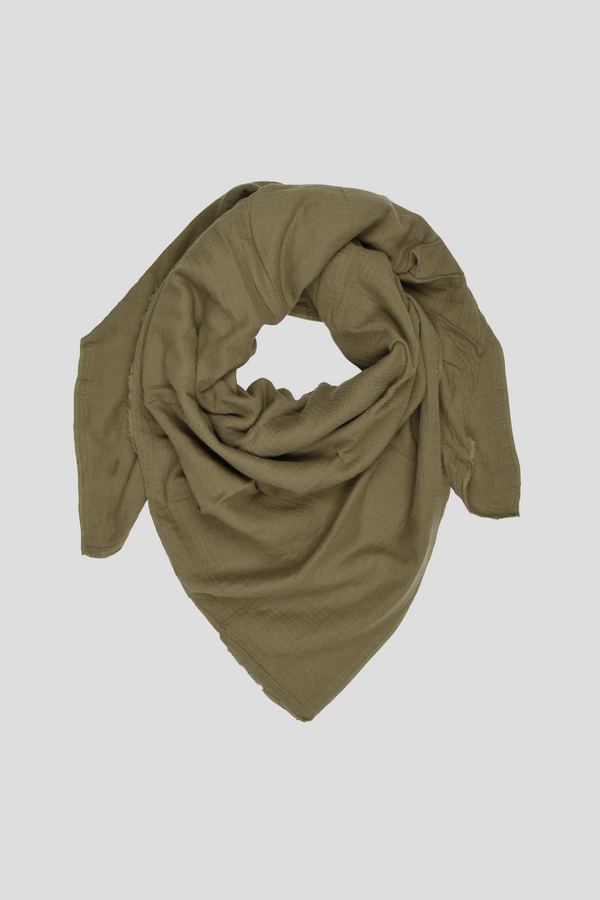 Cotton Scarf Khaki